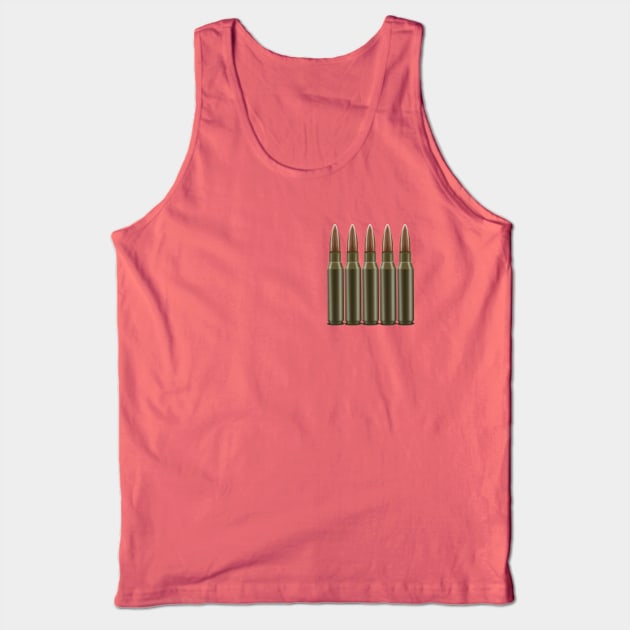 5 Bullets Tank Top by Wild Catch